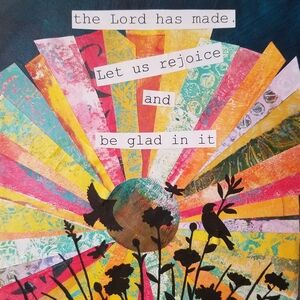 Colorful Inspirational Art 8 1/2 × 11 Print